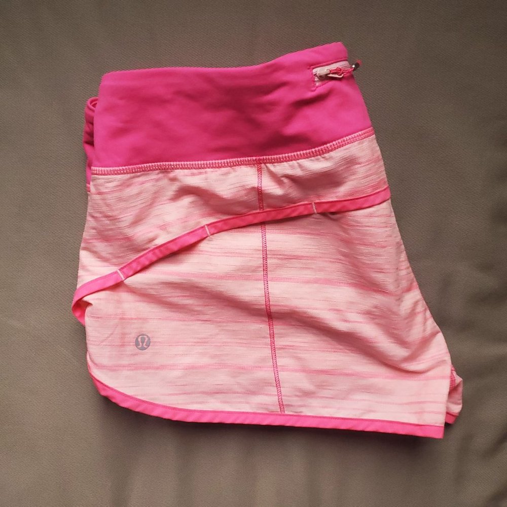 Lululemon Parfait Pink Speed Shorts - Picture 4 of 5